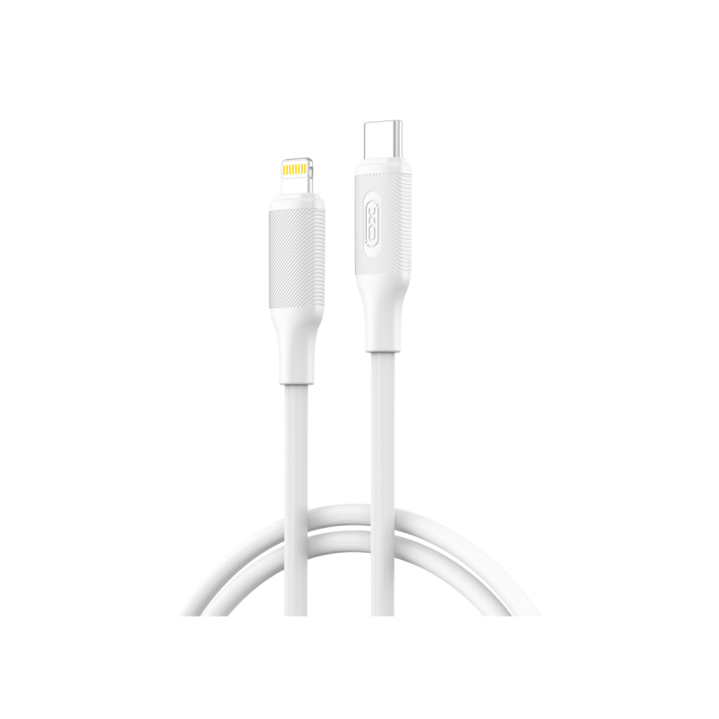 Кабель Type-C–Lightning XO, быстрая зарядка PD 27 Вт, NB-Q265A, белый