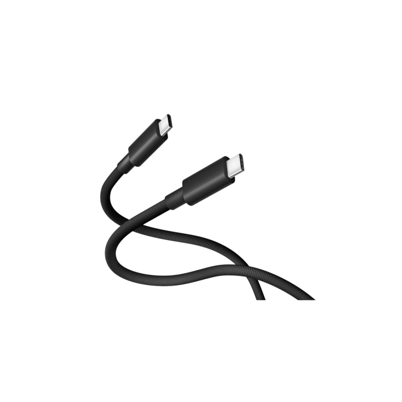 Кабель Type-C — Type-C Xiaomi, в оплетке, 6 А, 1 м, черный