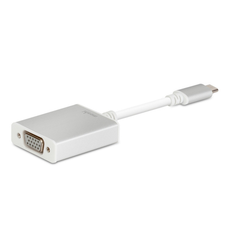 Адаптер MOSHI Type-C M / VGA F, серебристый