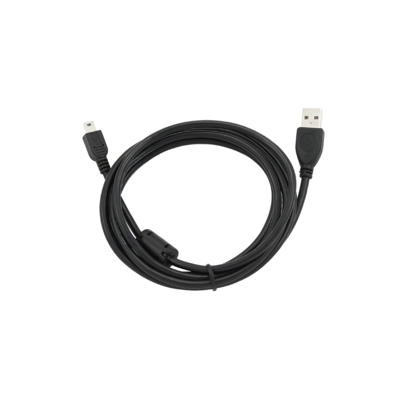 Кабель USB, A-plug MINI 5PM, 1,8 м, USB2.0 Премиум-качество с ферритовым сердечником, CCF-USB2-AM5P-6