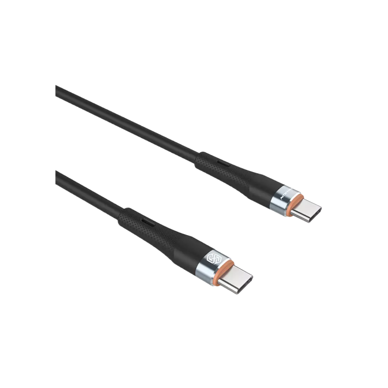 Кабель Type-C - Type-C Nilkin, Flowspeed, 1,2 м, черный