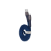Кабель Type-C Rivacase PS6102 BL12, нейлоновая оплетка, 1,2 м, синий