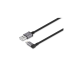 USB-кабель Moshi iPhone Lightning с разъемом 90 градусов, черный