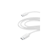 Кабель Type-C to Type-C сотовый, питание, 3M, белый