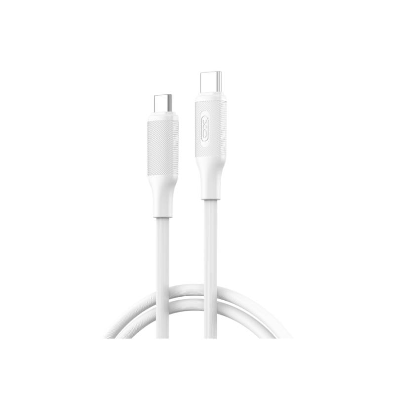Кабель Type-C - Type-C XO, быстрая зарядка PD 60 Вт, NB-Q265B, белый