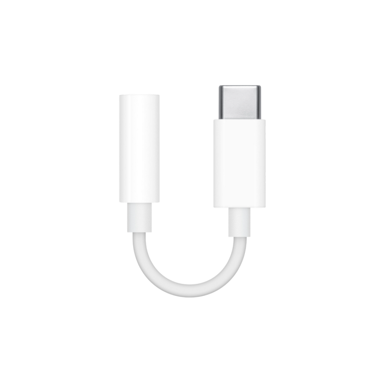 Оригинальный адаптер Apple USB-C на 3,5 мм для наушников, модель A2155