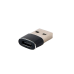 Адаптер USB2.0 папа / Type-C мама, AM/CF, Cablexpert, A-USB2-AMCF-02