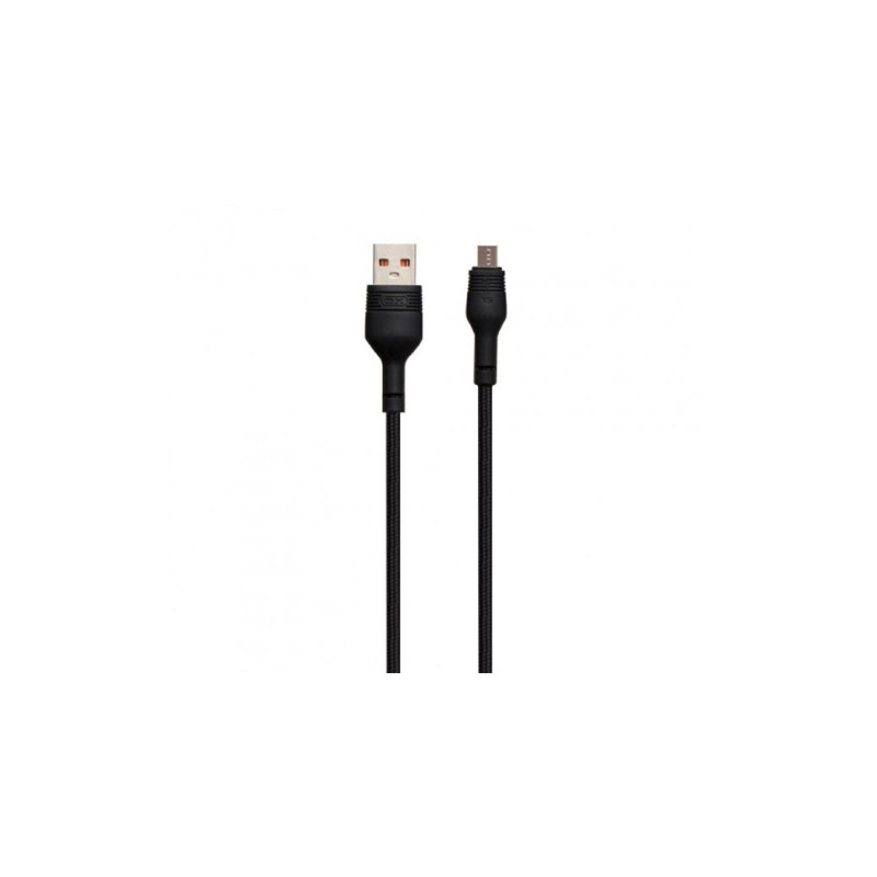 Кабель Micro-USB XO, Brained, NB55 черный