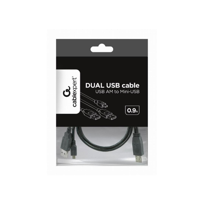 Cablexpert CCP-USB22-AM5P-3, черный