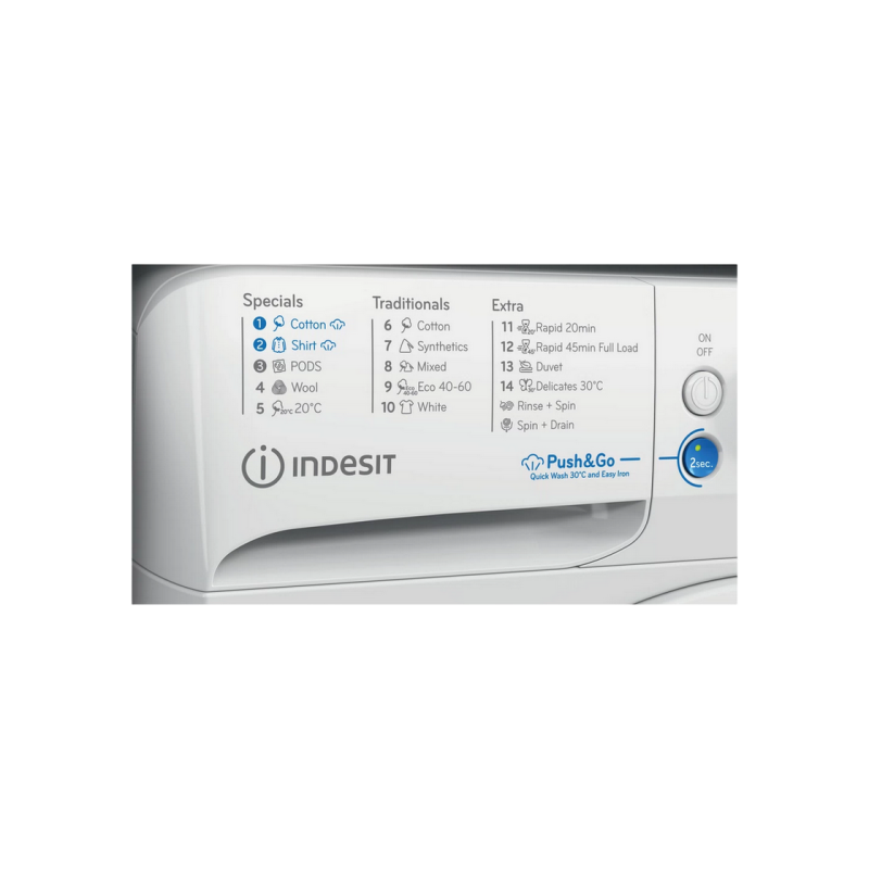 Стиральная машина/фреон Indesit BWE 81295X WV Класс B