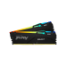 .32GB DDR5-6800MHz Kingston FURY Beast RGB (Kit of 2x16GB) (KF568C34BBEAK2-32), CL34-45-45, 1.4V, AMD EXPO 1.0/