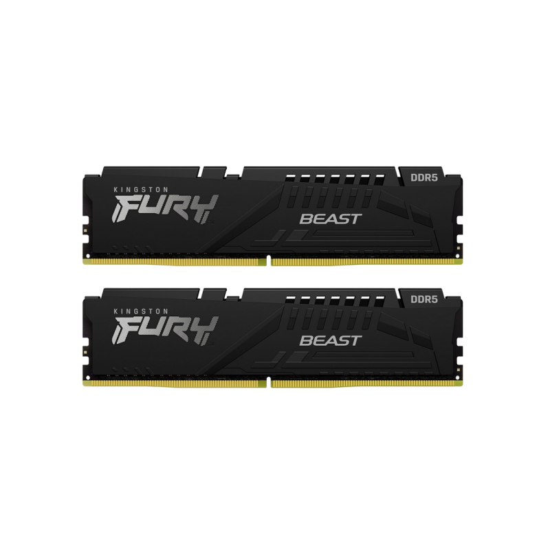 Оперативная память 64GB (Kit of 2x32GB) DDR5-6000 Kingston Fury Beast DDR5 Expo, 218539