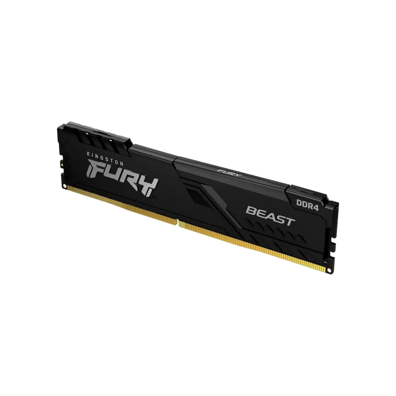 Memorie RAM 32GB (Kit of 2x16GB) DDR4-3200 Kingston Fury Beast WP, Black
