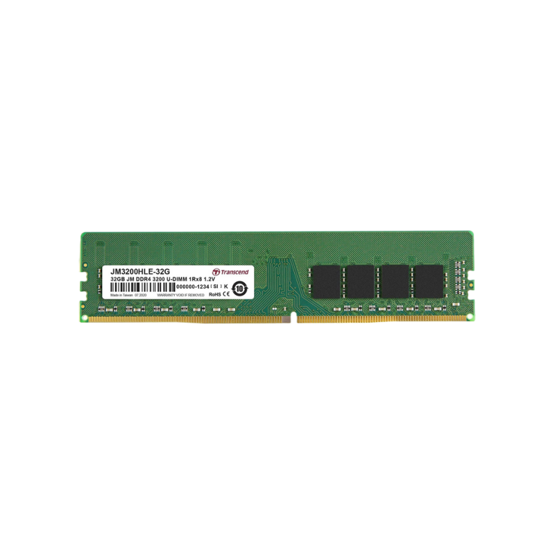 Оперативная память 32GB DDR4-3200 Transcend PC25600
