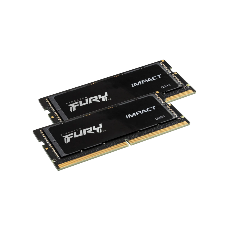Memorie RAM SODIMM DDR5 16GB (Kit of 2x8GB) Kingston Fury Beast, Black