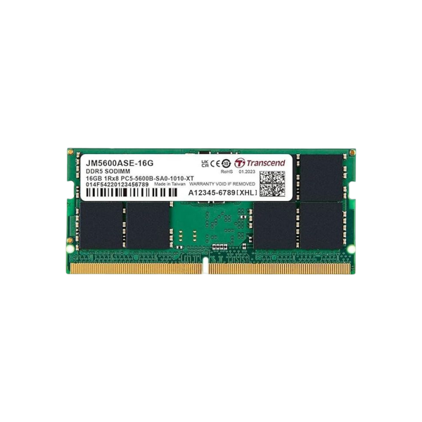 Оперативная память SODIMM DDR5 16GB Transcend JetRam, 208710