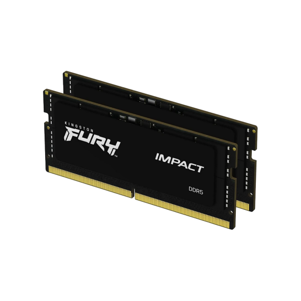 Оперативная память SODIMM DDR5 32GB (Kit of 2x16GB) Kingston Fury Impact KF564S38IBK2-32