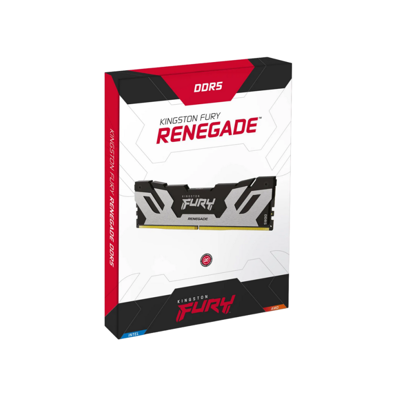 Память 16 ГБ DDR5-7200 Kingston Fury Renegade, Silver