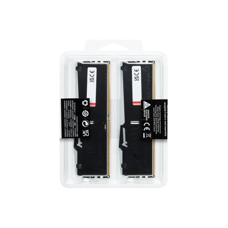.64GB DDR5-6000MHz Kingston FURY Beast RGB (Kit of 2x32GB) (KF560C30BBEAK2-64), CL30-36-36, 1.4V, AMD EXPO 1.0/