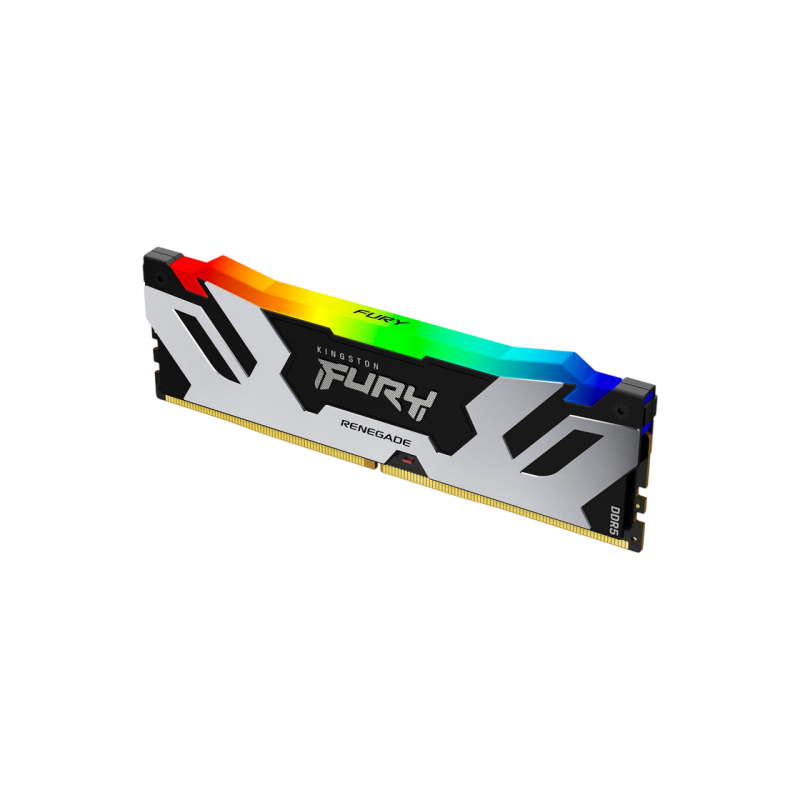 .16GB DDR5-6400MHz  Kingston FURY Renegade RGB (KF564C32RSA-16), CL32-39-39, 1.4V, Intel XMP 3.0, Black/Silver