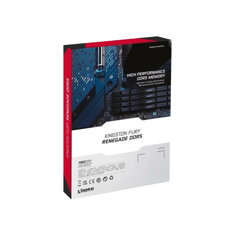 Memorie RAM 96GB (Kit of 2x48GB) DDR5-6400 Kingston Fury Renegade