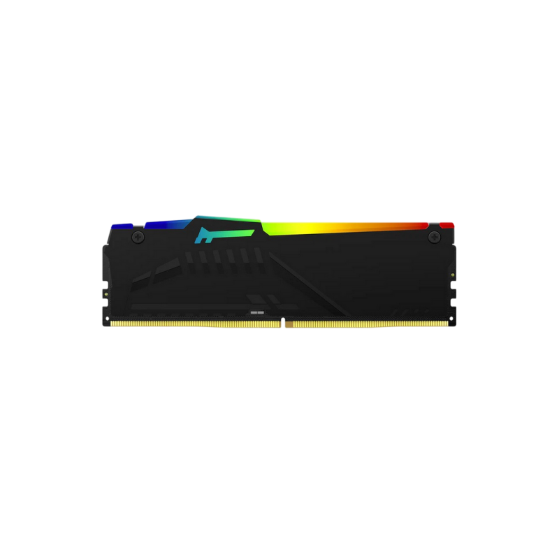 ..8GB DDR5-6000MHz Kingston FURY Beast RGB (KF560C30BBEA-8), CL30-36-36, 1.4V, AMD EXPO 1.0/Intel XMP 3.0, Black