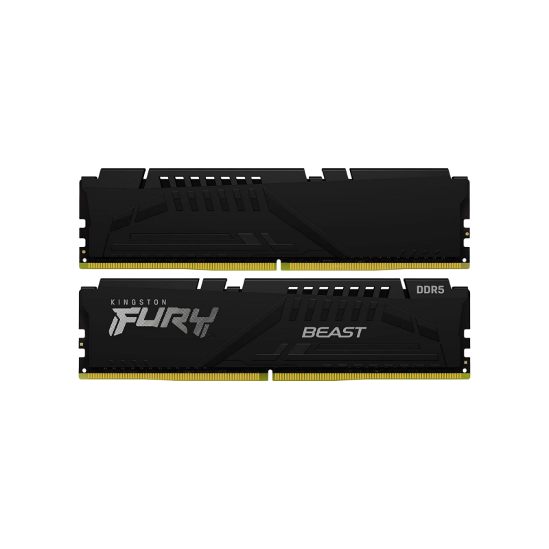 Memorie 64GB (Kit of 2x32GB) DDR5-6000 Kingston Fury Beast, KF560C40BBK2-64