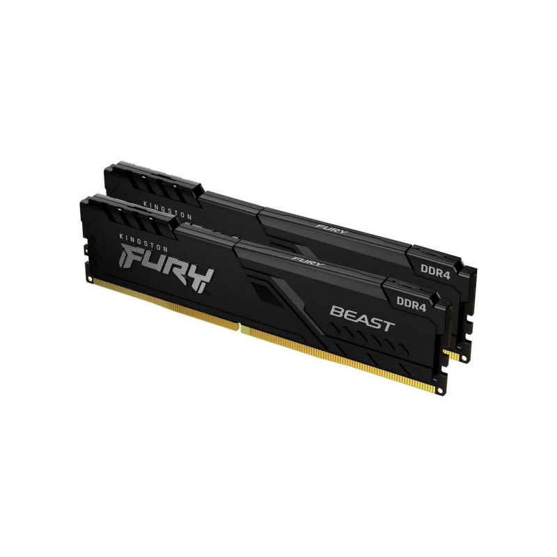 Память 32ГБ (комплект 2х16ГБ) DDR4-3200 Kingston Fury Beast, 132215