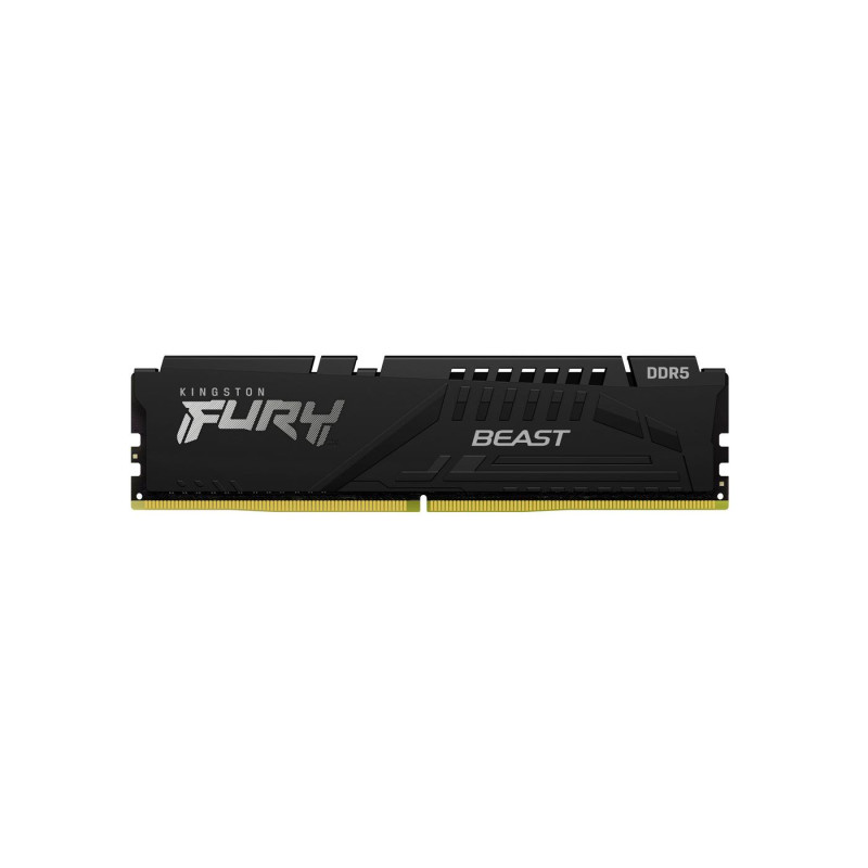 Оперативная память 32GB (Kit of 2x16GB) DDR5-5600 Kingston Fury Beast, Black