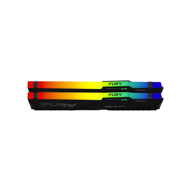 Оперативная память 64GB (Kit of 2x32GB) DDR5-6400 Kingston Fury Beast RGB