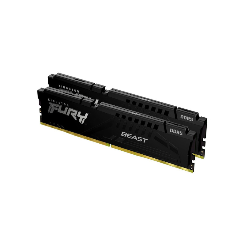 Оперативная память 16GB (Kit of 2x8GB) DDR5-5200 Kingston Fury Beast, KF552C40BBK2-16
