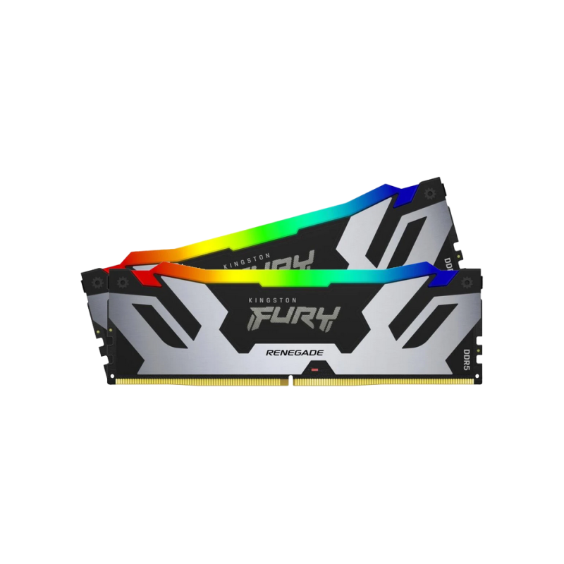 Оперативная память 32GB (Kit of 2x16GB) DDR5-7200 Kingston Fury Renegade RGB, Silver