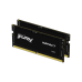 Memorie RAM SODIMM DDR5 16GB (Kit of 2x8GB) Kingston Fury Beast, Black