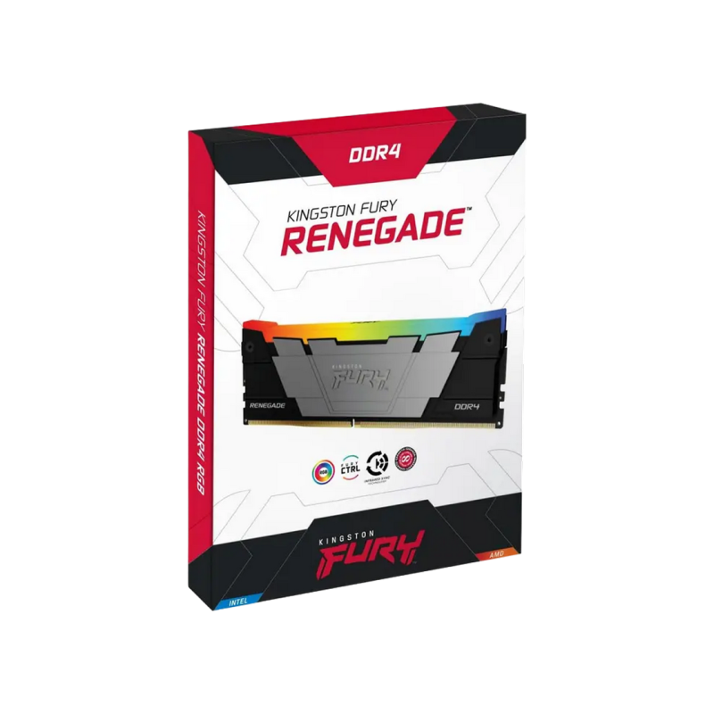 Оперативная память 8GB DDR4-4000 Kingston Fury Renegade RGB