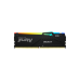 .16GB DDR5-6800MHz Kingston FURY Beast RGB (KF568C34BBEA-16), CL34-45-45, 1.4V, AMD EXPO 1.0/Intel XMP 3.0, Black