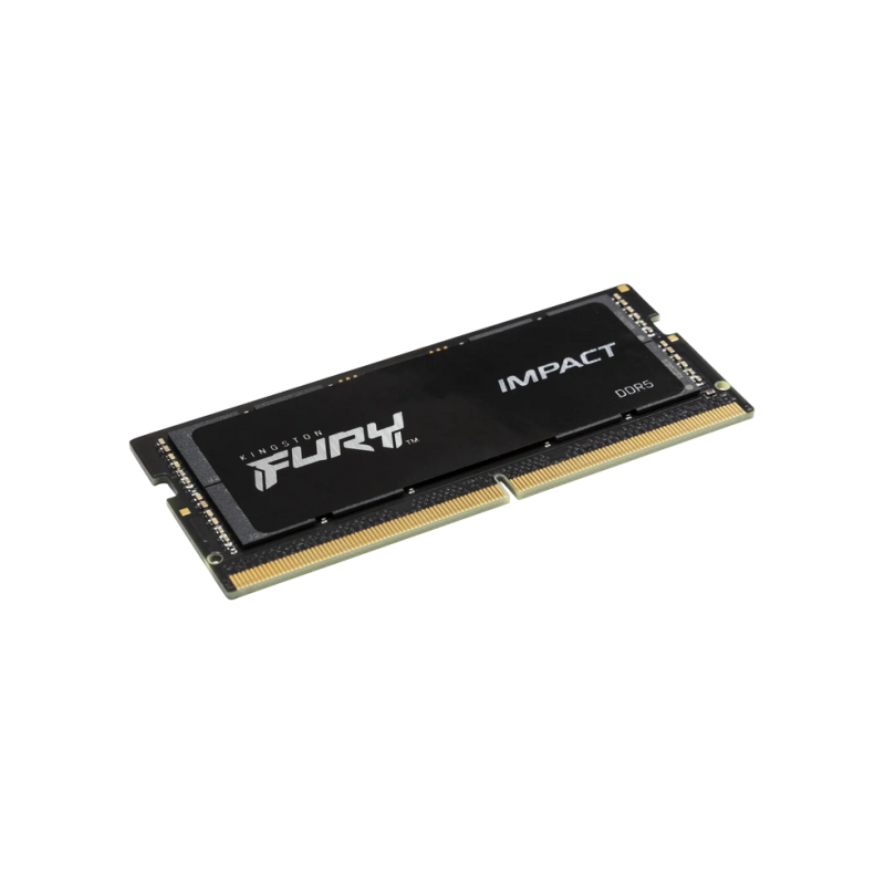 Memorie RAM SODIMM DDR5 16GB (Kit of 2x8GB) Kingston Fury Beast, Black