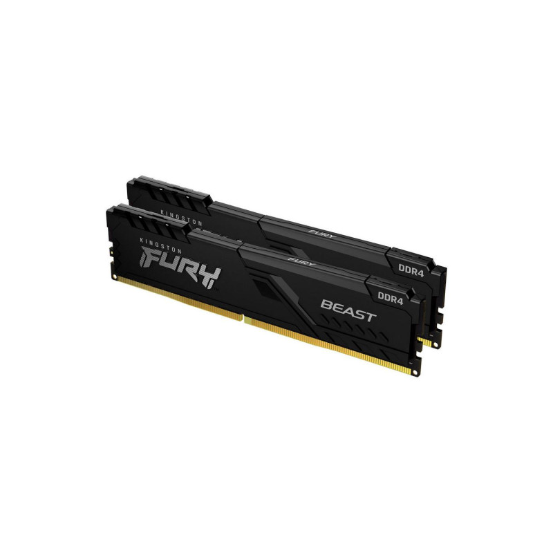 Память 32ГБ (комплект 2х16ГБ) DDR4-3200 Kingston Fury Beast, 132215