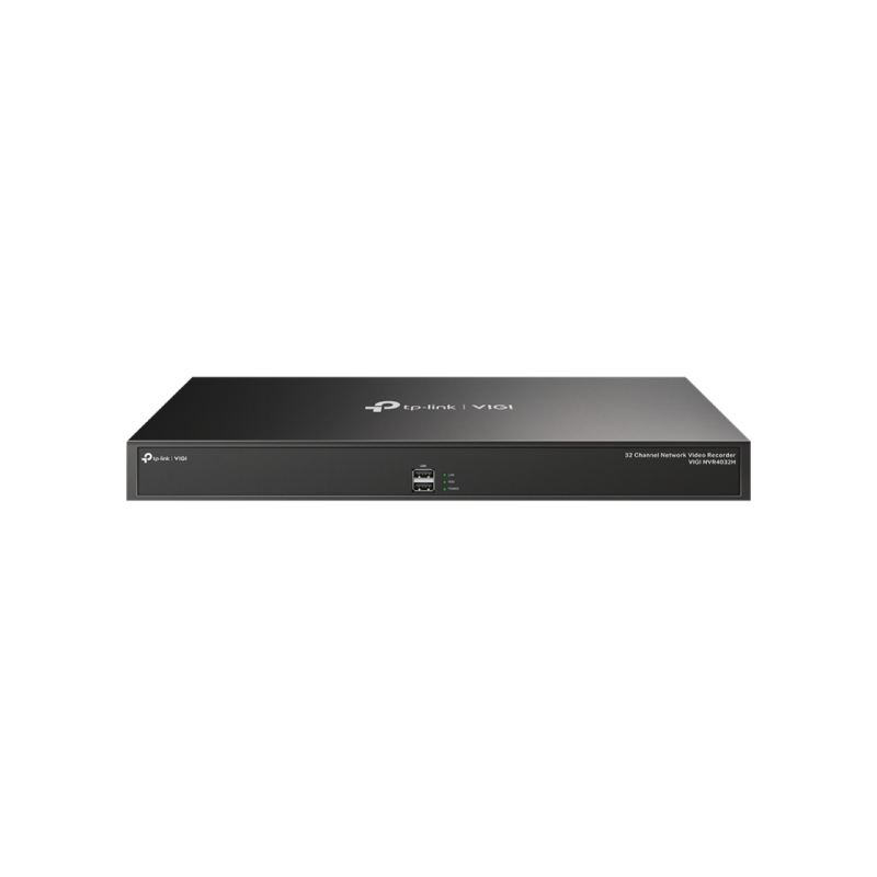 TP-Link "VIGI NVR4032H", 32 Channel Network Video Recorder, AI, 4xSATA, 2xGbit LAN, RS232, Alarm IN/OUT 16/4, USB3.0, 