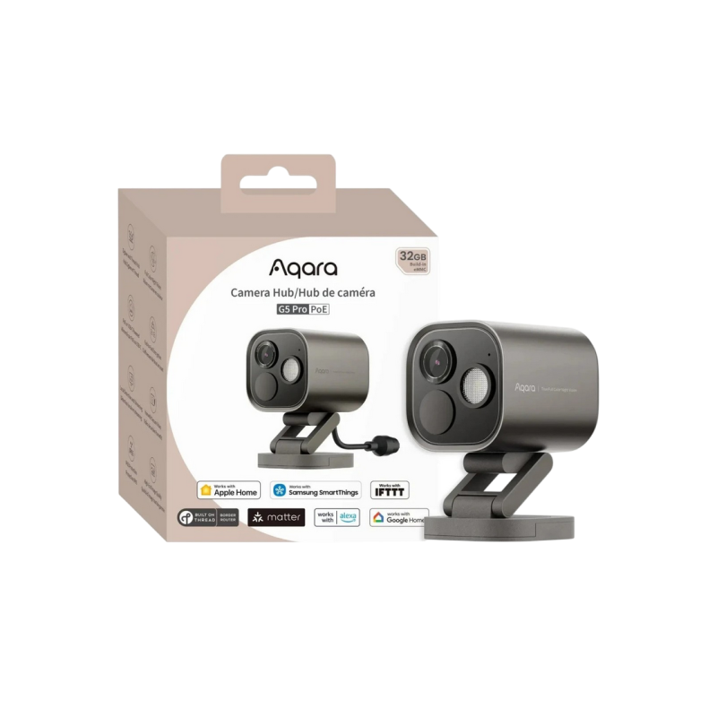 Aqara Camera Hub G5 Pro (PoE), серый