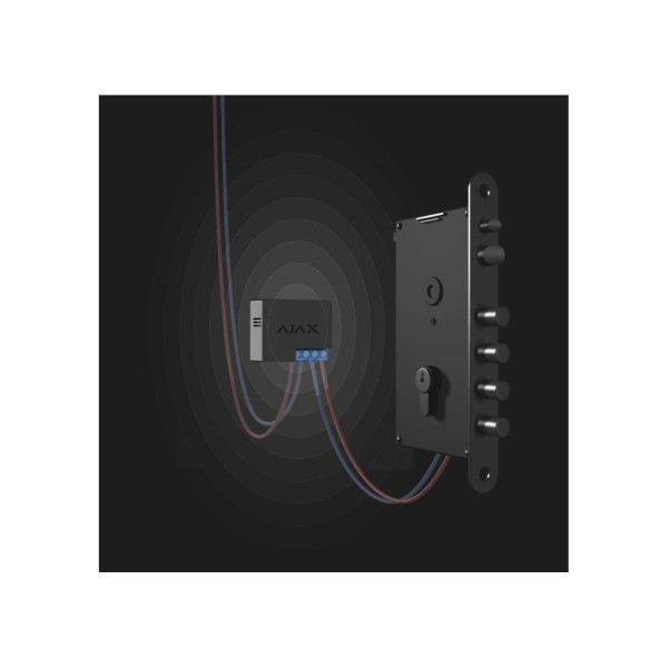 Беспроводное интеллектуальное силовое реле Ajax, слаботочное 7-24 В