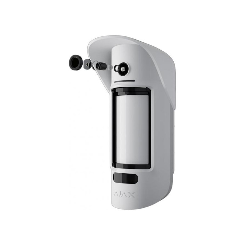 Беспроводной охранный датчик движения Ajax Outdoor "MotionCam Outdoor", белый, фото