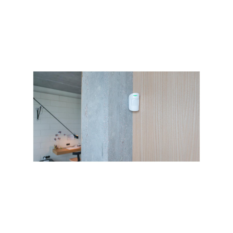 Беспроводной охранный датчик движения Ajax "MotionProtect Plus", белый, микроволновый датчик