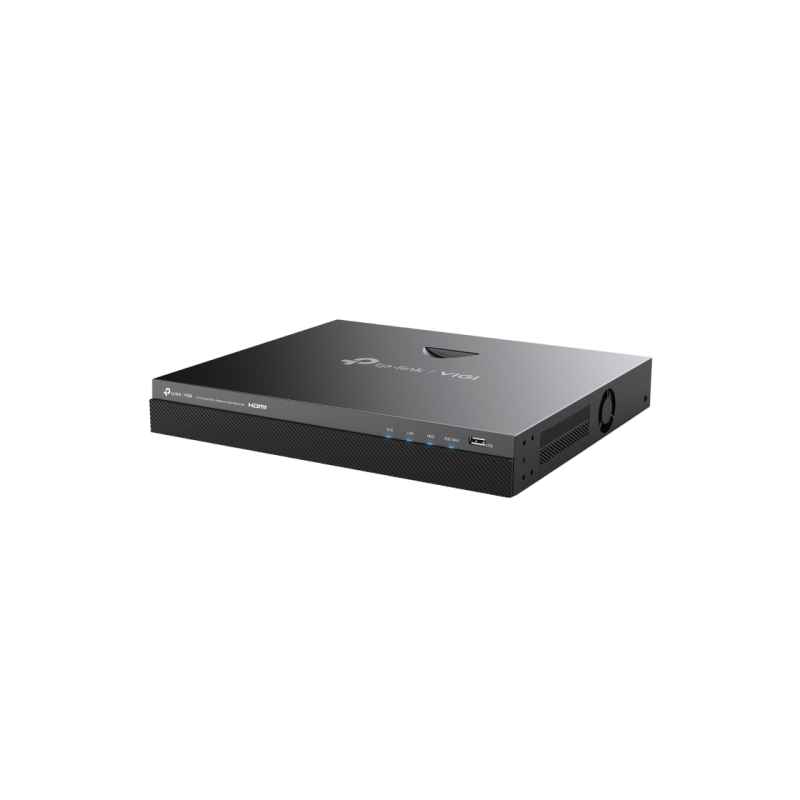 TP-Link 16-канальный сетевой видеорегистратор "VIGI NVR2016H-16MP-4TB", 2xSATA до 32 ТБ, 4 ТБ включены, AI,