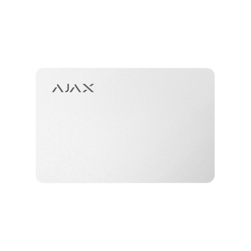Бесконтактная карта Ajax Encrypted "Pass", белая (3 шт.)