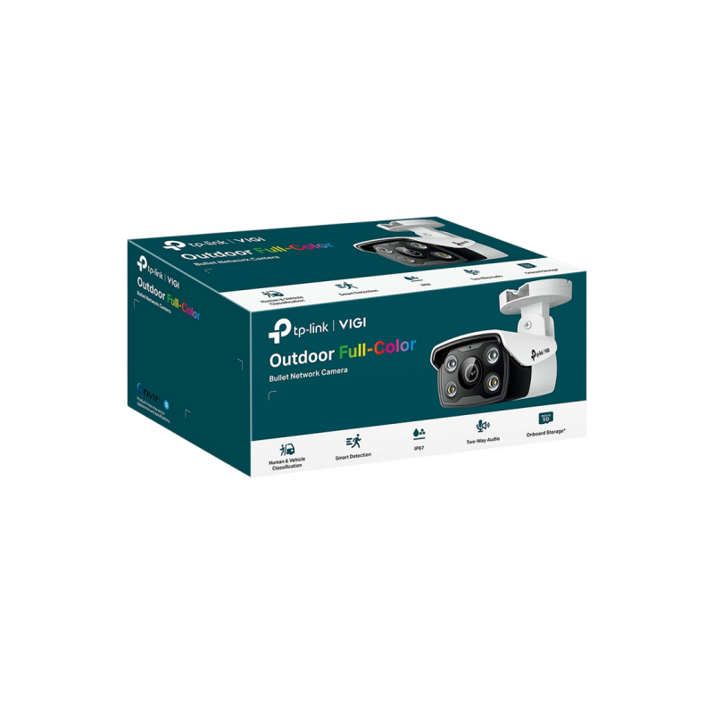 TP-Link Bullet Outdoor Network Camera "VIGI C340", 6mm, 4MP, Full-Color, PoE, IP67
