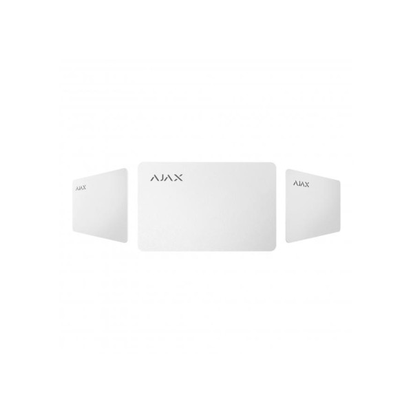 Ajax Encrypted Contactless Card "Pass", White (3pcs)