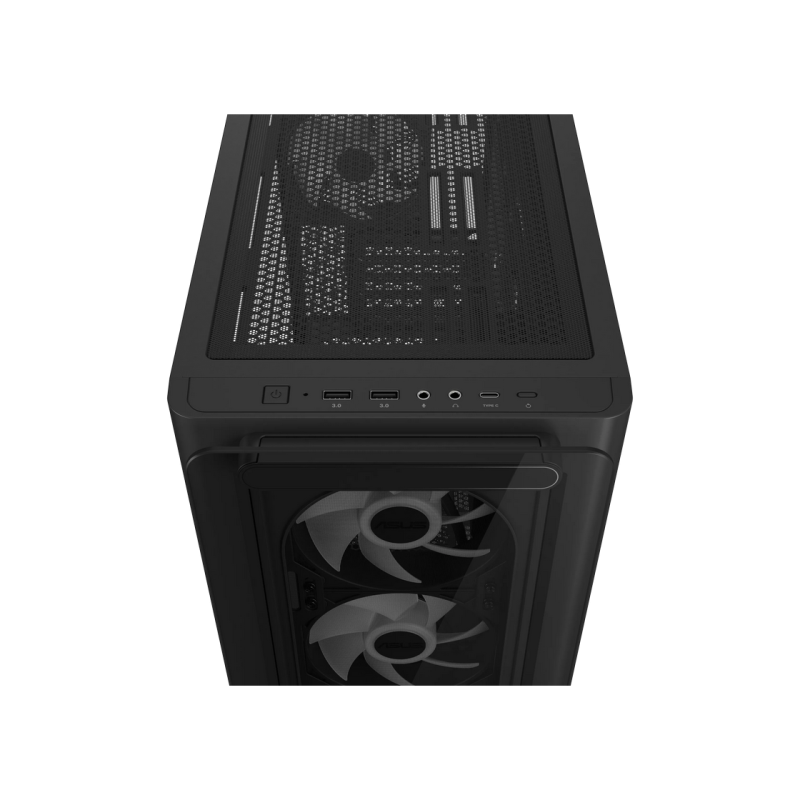 Корпус для ПК Asus A23 Plus TG ARGB, Black