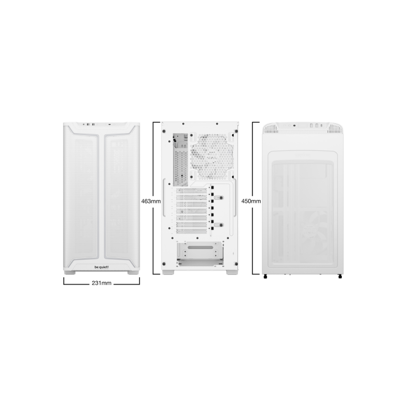 Корпус для ПК Be Quiet Pure Base 501 DX, White