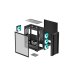 Корпус для ПК Deepcool CC560 v2, Black