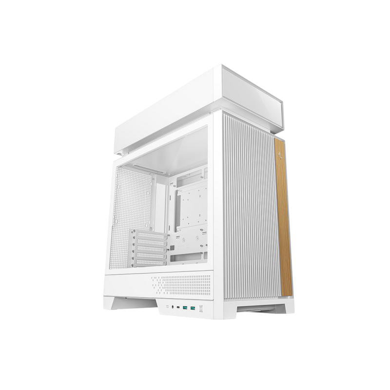 Case ATX Deepcool CL660 WH, w/o PSU, 2x120mmARGB, USB-C, USB3.0, Front Mesh, TG, Dust Filter, 2x2.5', 2x3.5",